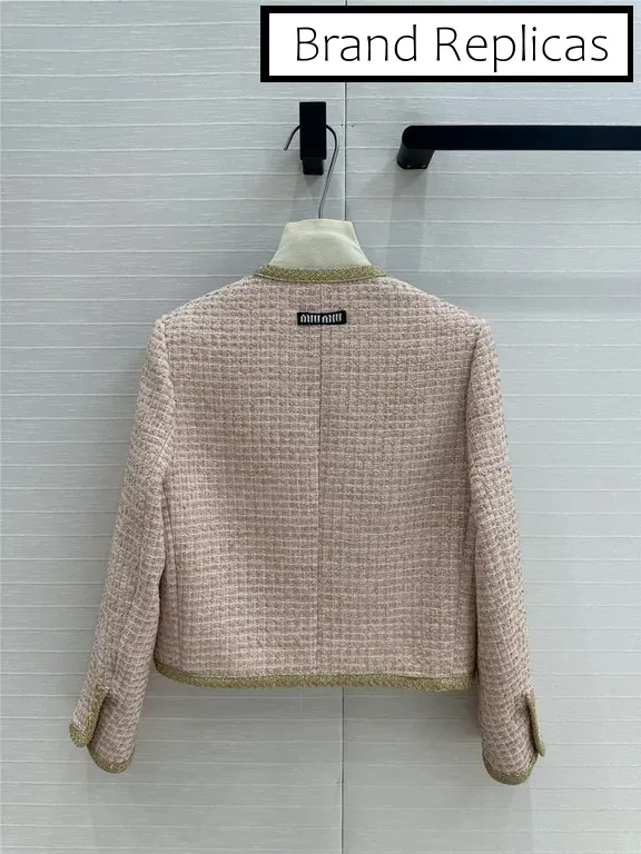 Miumiu tweed cropped jacket